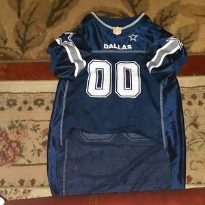 Large Dallas cowboy dog jersey